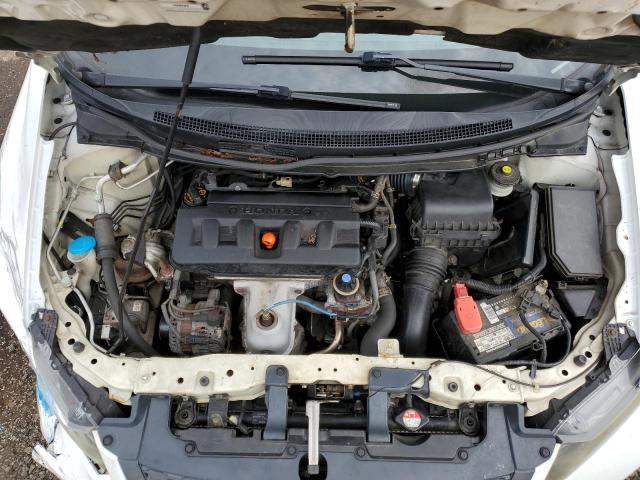2HGFG3B02CH526314 - 2012 HONDA CIVIC EXL WHITE photo 11