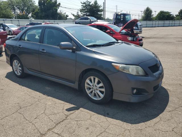 1NXBU4EE4AZ172904 - 2010 TOYOTA COROLLA BASE GRAY photo 4