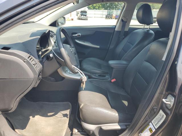 1NXBU4EE4AZ172904 - 2010 TOYOTA COROLLA BASE GRAY photo 7