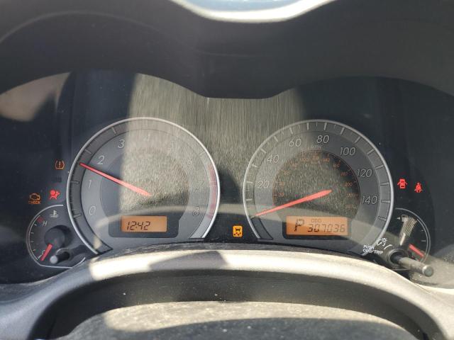 1NXBU4EE4AZ172904 - 2010 TOYOTA COROLLA BASE GRAY photo 9