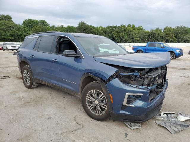 1GNERGKS8RJ226563 - 2024 CHEVROLET TRAVERSE LT BLUE photo 4