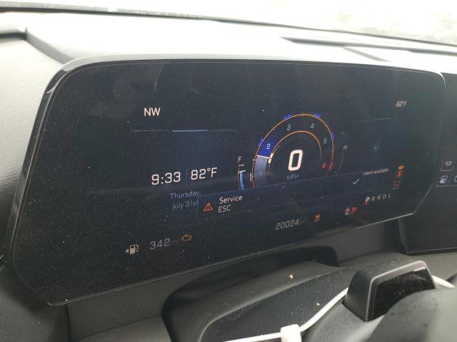 1GNERGKS8RJ226563 - 2024 CHEVROLET TRAVERSE LT BLUE photo 9