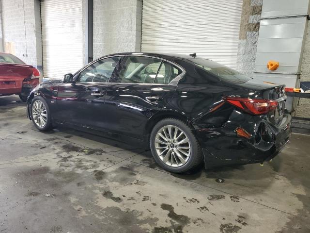 JN1EV7AR8KM553569 - 2019 INFINITI Q50 LUXE BLACK photo 2