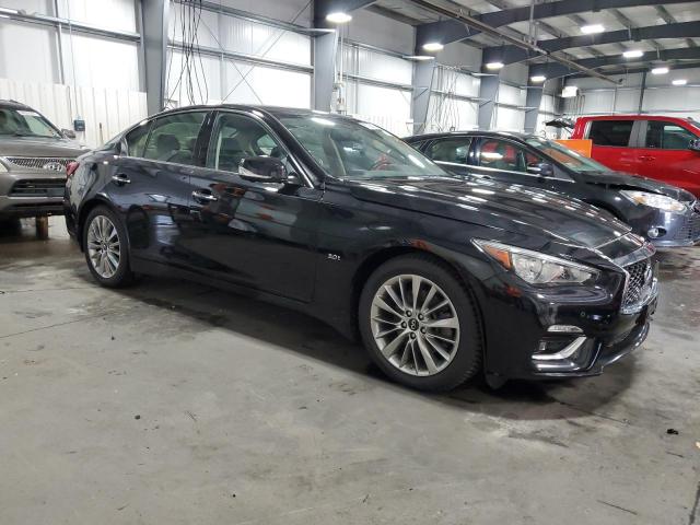 JN1EV7AR8KM553569 - 2019 INFINITI Q50 LUXE BLACK photo 4