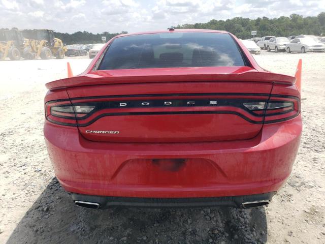 2C3CDXBG0FH795760 - 2015 DODGE CHARGER SE RED photo 6