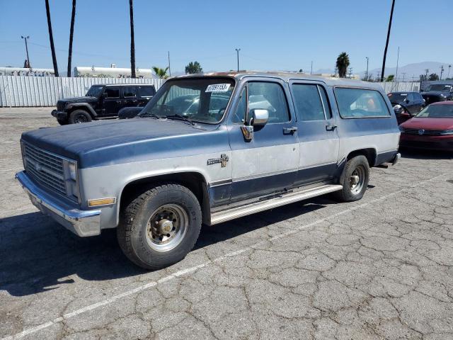 1G8GC26M9EF148853 - 1984 CHEVROLET SUBURBAN C2 BLUE photo 1