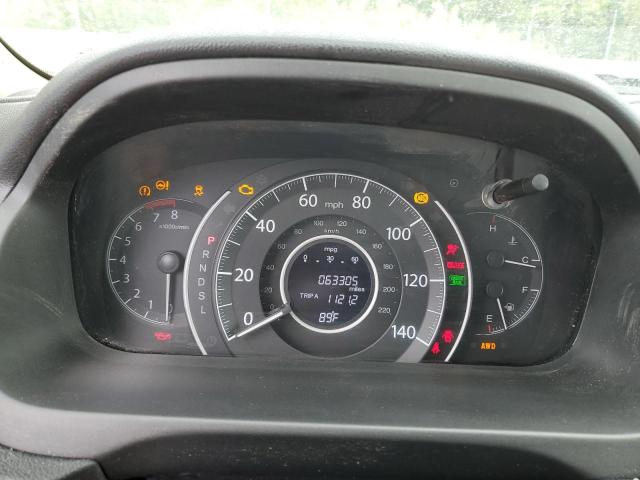 5J6RM4H53GL008518 - 2016 HONDA CR-V EX BLUE photo 9