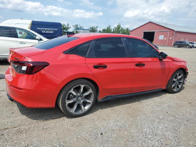 2HGFE4F85SH003508 - 2025 HONDA CIVIC SPORT RED photo 3