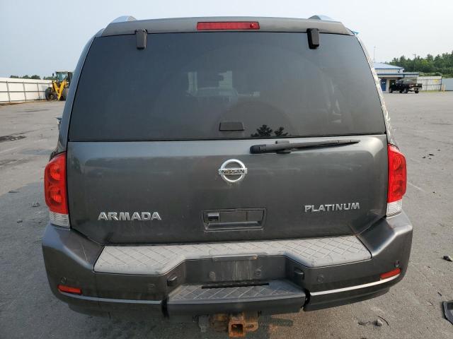 5N1AA0NE7BN606922 - 2011 NISSAN ARMADA PLATINUM GRAY photo 6