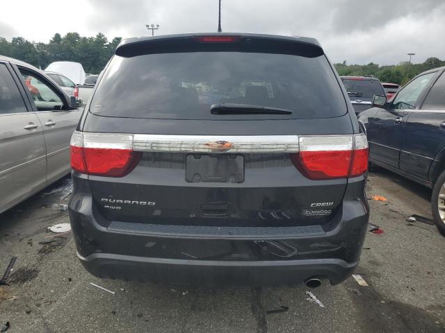 1C4RDJDG3CC337094 - 2012 DODGE DURANGO CREW BLACK photo 6