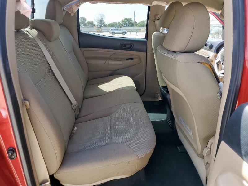 5TFJX4GN7FX038026 - 2015 TOYOTA TACOMA DOUBLE CAB PRERUNNER MAROON photo 10