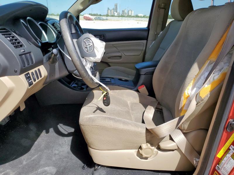 5TFJX4GN7FX038026 - 2015 TOYOTA TACOMA DOUBLE CAB PRERUNNER MAROON photo 7