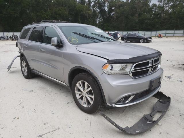 1C4RDJDG8EC576417 - 2014 DODGE DURANGO LIMITED SILVER photo 1