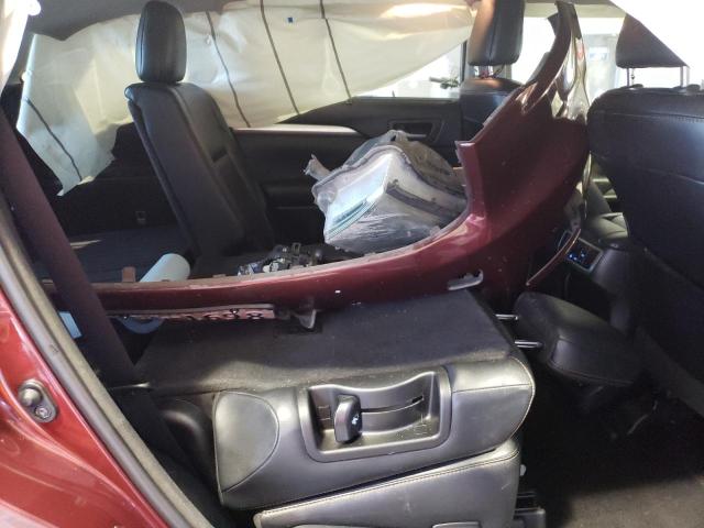 5TDJKRFH7GS314722 - 2016 TOYOTA HIGHLANDER XLE MAROON photo 11