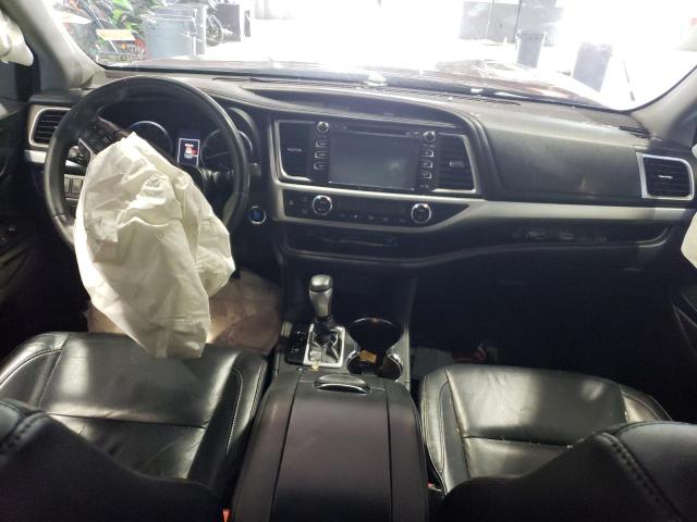 5TDJKRFH7GS314722 - 2016 TOYOTA HIGHLANDER XLE MAROON photo 8