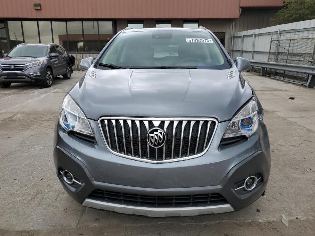 KL4CJDSB2DB204576 - 2013 BUICK ENCORE PREMIUM GRAY photo 5