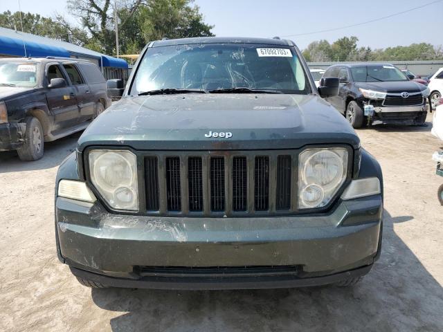 1C4PJMAK0CW102807 - 2012 JEEP LIBERTY SPORT GREEN photo 5