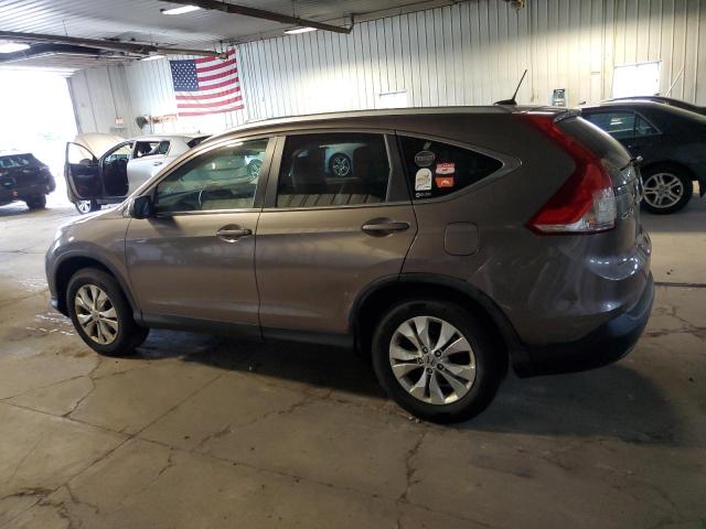 5J6RM4H76CL073214 - 2012 HONDA CR-V EXL BROWN photo 2