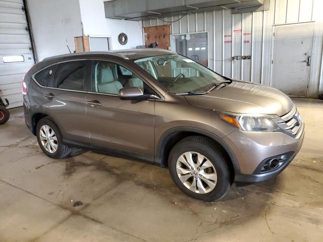 5J6RM4H76CL073214 - 2012 HONDA CR-V EXL BROWN photo 4