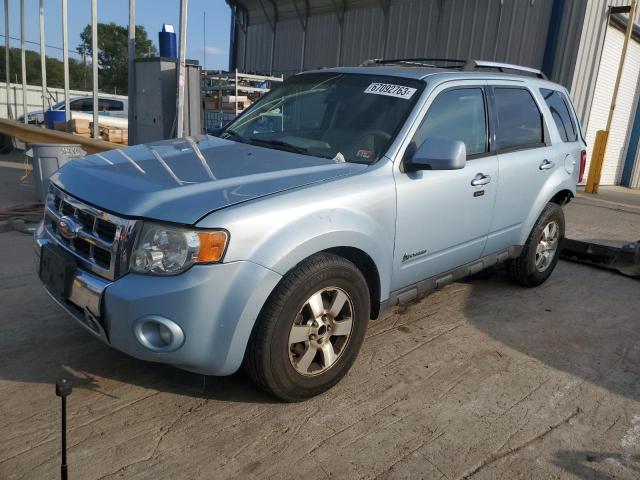 1FMCU59309KA17776 - 2009 FORD ESCAPE HYBRID BLUE photo 1