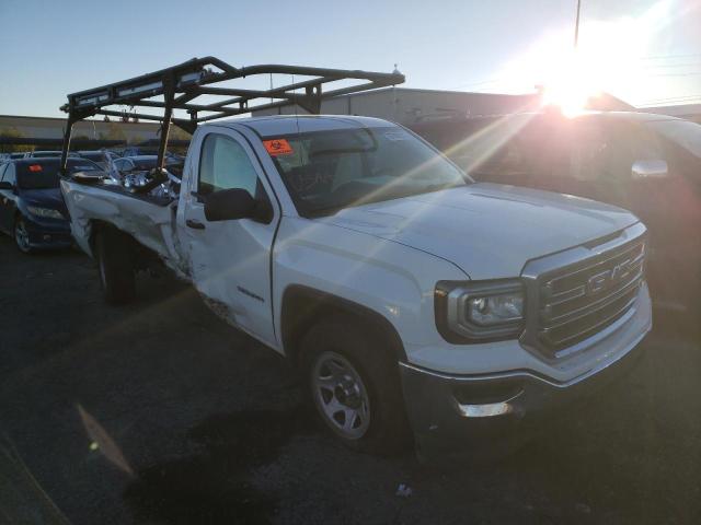 1GTN1LEC6JZ901880 - 2018 GMC SIERRA C1500 WHITE photo 1