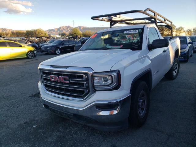 1GTN1LEC6JZ901880 - 2018 GMC SIERRA C1500 WHITE photo 2