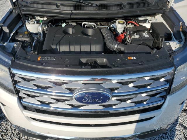 1FM5K7FH9JGC95819 - 2018 FORD EXPLORER LIMITED Ақ фото 12