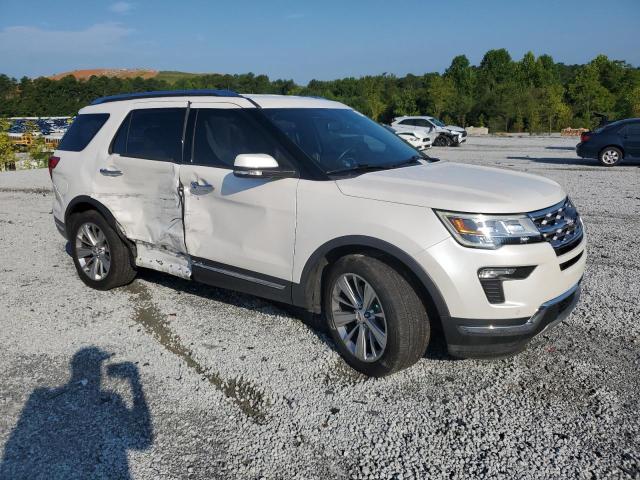 1FM5K7FH9JGC95819 - 2018 FORD EXPLORER LIMITED Ақ фото 4