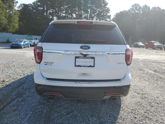 1FM5K7FH9JGC95819 - 2018 FORD EXPLORER LIMITED Ақ фото 6