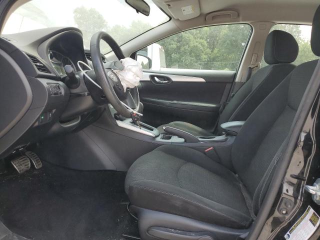 3N1AB7AP1KY257571 - 2019 NISSAN SENTRA S BLACK photo 7