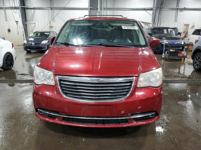 2C4RC1BG0ER218483 - 2014 CHRYSLER TOWN & COU TOURING RED photo 5