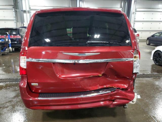 2C4RC1BG0ER218483 - 2014 CHRYSLER TOWN & COU TOURING RED photo 6