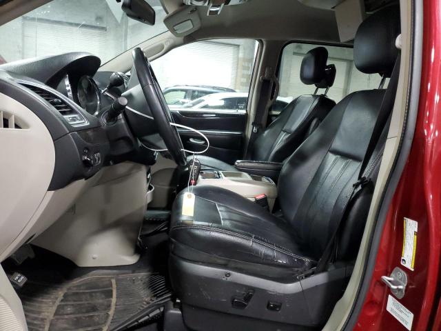 2C4RC1BG0ER218483 - 2014 CHRYSLER TOWN & COU TOURING RED photo 7
