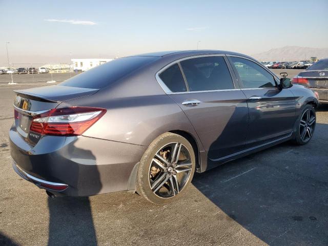 1HGCR2F59HA124406 - 2017 HONDA ACCORD SPORT GRAY photo 3