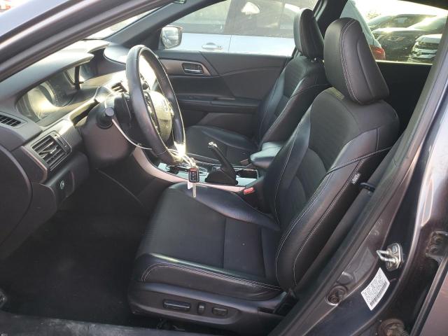 1HGCR2F59HA124406 - 2017 HONDA ACCORD SPORT GRAY photo 7