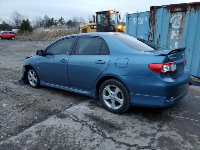 5YFBU4EE0CP044373 - 2012 TOYOTA COROLLA BASE BLUE photo 2
