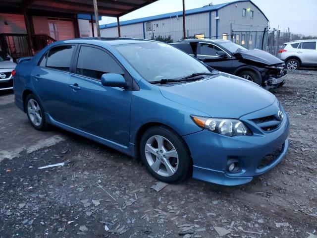 5YFBU4EE0CP044373 - 2012 TOYOTA COROLLA BASE BLUE photo 4