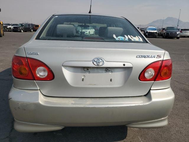 1NXBR32E14Z328837 - 2004 TOYOTA COROLLA CE SILVER photo 6
