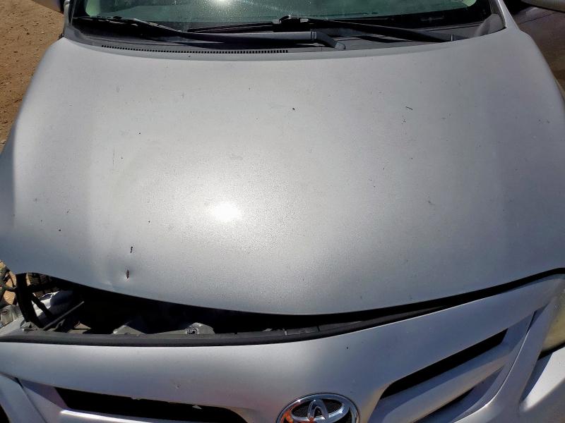 JTDBU4EE6B9162772 - 2011 TOYOTA COROLLA BASE Plata foto 11