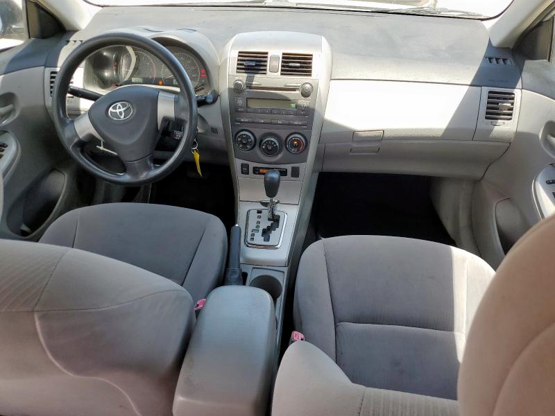 JTDBU4EE6B9162772 - 2011 TOYOTA COROLLA BASE Plata foto 8