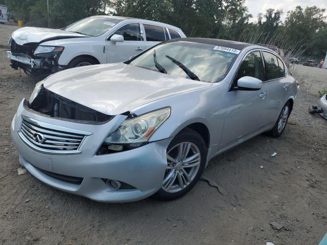 JN1CV6AR7DM752018 - 2013 INFINITI G37 SILVER photo 1