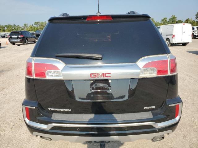 2GKFLVE33H6272311 - 2017 GMC TERRAIN DENALI BLACK photo 6