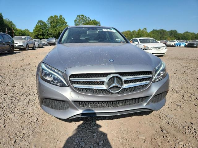 55SWF4KB7FU027073 - 2015 MERCEDES-BENZ C 300 4MATIC SILVER photo 5