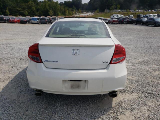 1HGCS2B81CA011143 - 2012 HONDA ACCORD EXL WHITE photo 6