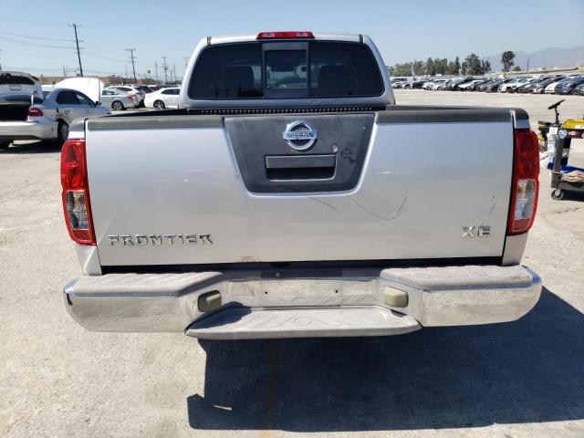 1N6BD06T96C436171 - 2006 NISSAN FRONTIER KING CAB XE SILVER photo 6