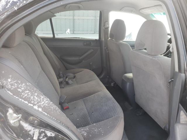 1HGES16385L001072 - 2005 HONDA CIVIC DX VP BLACK photo 10