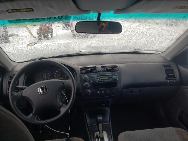 1HGES16385L001072 - 2005 HONDA CIVIC DX VP BLACK photo 8