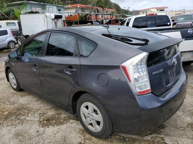 JTDKN3DU3B0318626 - 2011 TOYOTA PRIUS BLUE photo 2