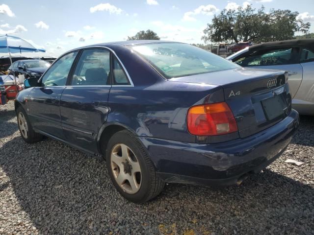 WAUDA88D4TA114230 - 1996 AUDI A4 BLUE photo 2