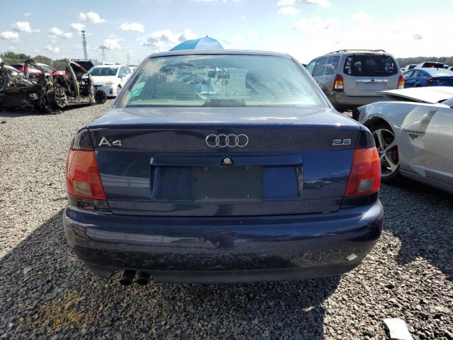 WAUDA88D4TA114230 - 1996 AUDI A4 BLUE photo 6